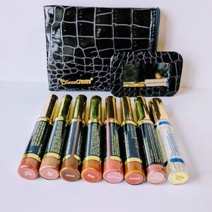LipSense Warm And Neutral 7 Colours + 1 Gloss with Branded Pouch And Mirror